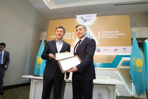 «Enactus Kazakhstan» стал партнером министерства по делам религий и гражданского общества РК
